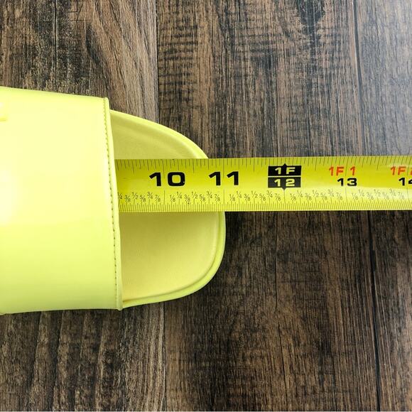 UGG Chunky Platform Sandal Ankle Wrap Square Toe Strappy Lennox Size 11 Yellow - Picture 15 of 15